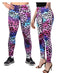 ADULT RAINBOW LEOPARD PRINT LEGGINGS
